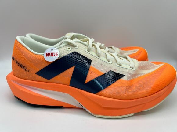 New Balance FuelCell Rebel v4 Men\'s 13 Hot Mango Black MFCXCO4 New main image 11